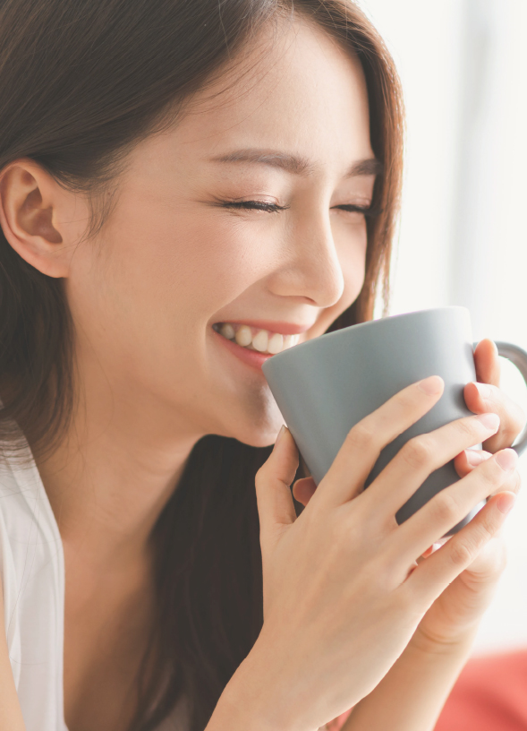 最近流行りのダイエットコーヒーなので、試してみた。思った以上美味しい！続けられそう!